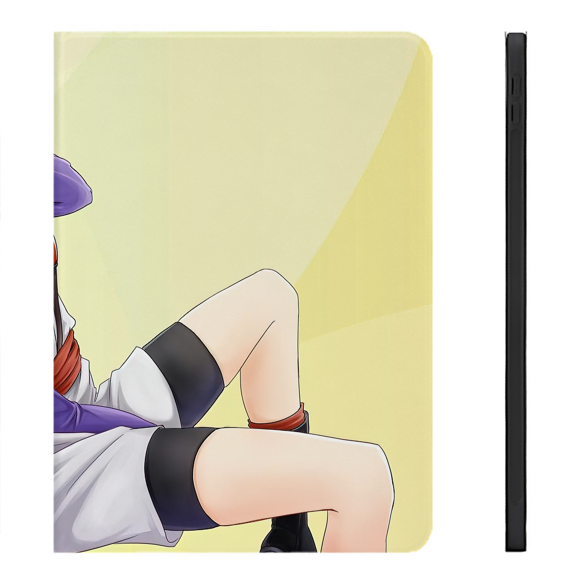 （画像用） ぎんたま 坂田銀時（さかたぎんとき） 神楽 志村新八（しむら しんぱち） GINTAMA Sakata Gintoki Kagura Shimura Shinpachi IPadケース ペンホルダー付き ブックスタイルデザイン